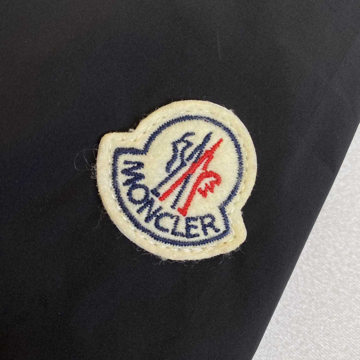 Moncler Logo Patch Zip-Up Jacket - FashionPlug