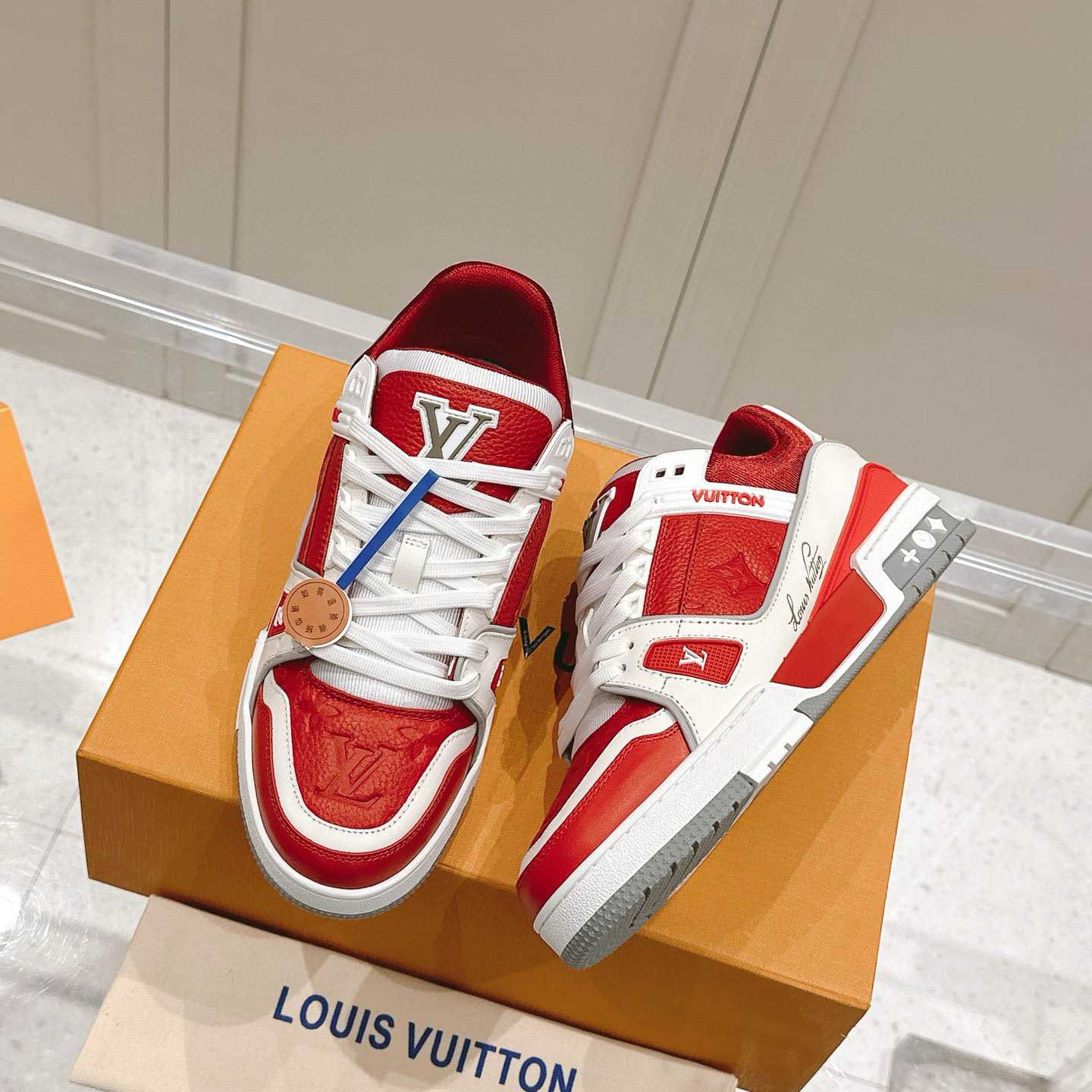 Louis Vuitton LV Trainer Sneaker  1ADHT4 - FashionPlug