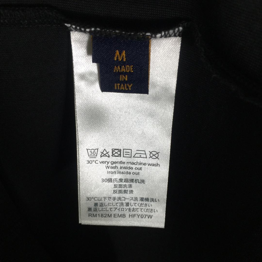 Louis Vuitton Cotton T-Shirt With Crystal - FashionPlug