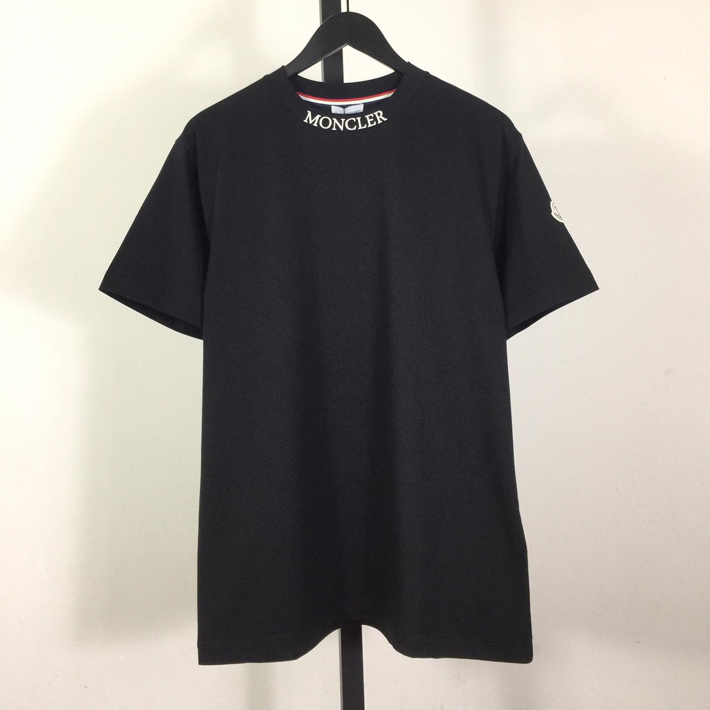 Moncler Logo Cotton T-shirt - FashionPlug