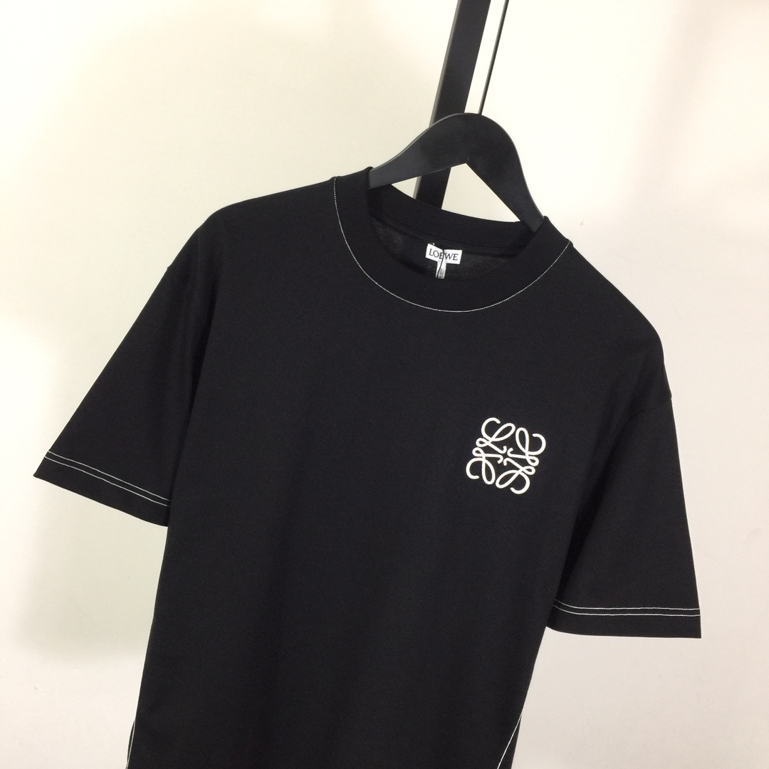 Loewe Logo Cotton T-shirt - FashionPlug