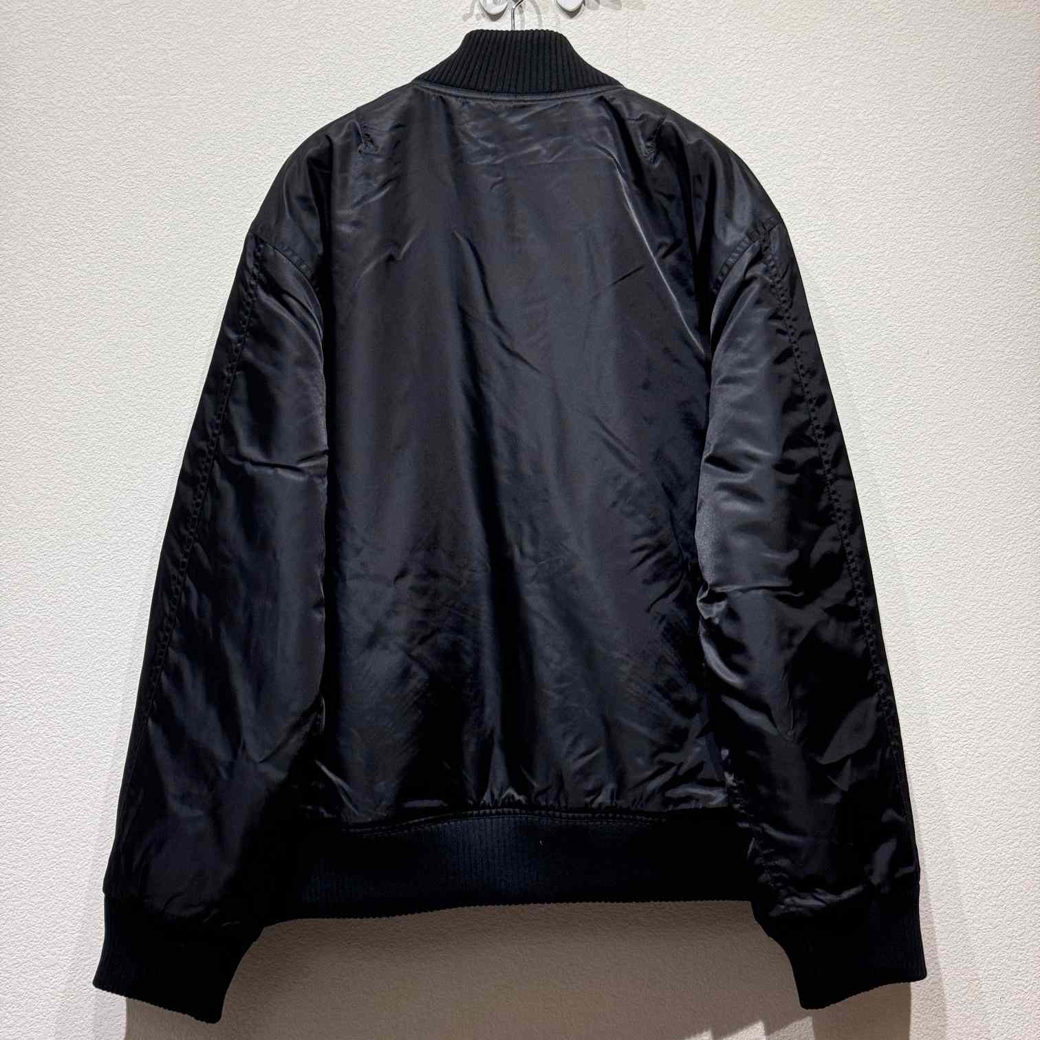 Prada Triangle-Logo Zipped Bomber Jacket  - FashionPlug