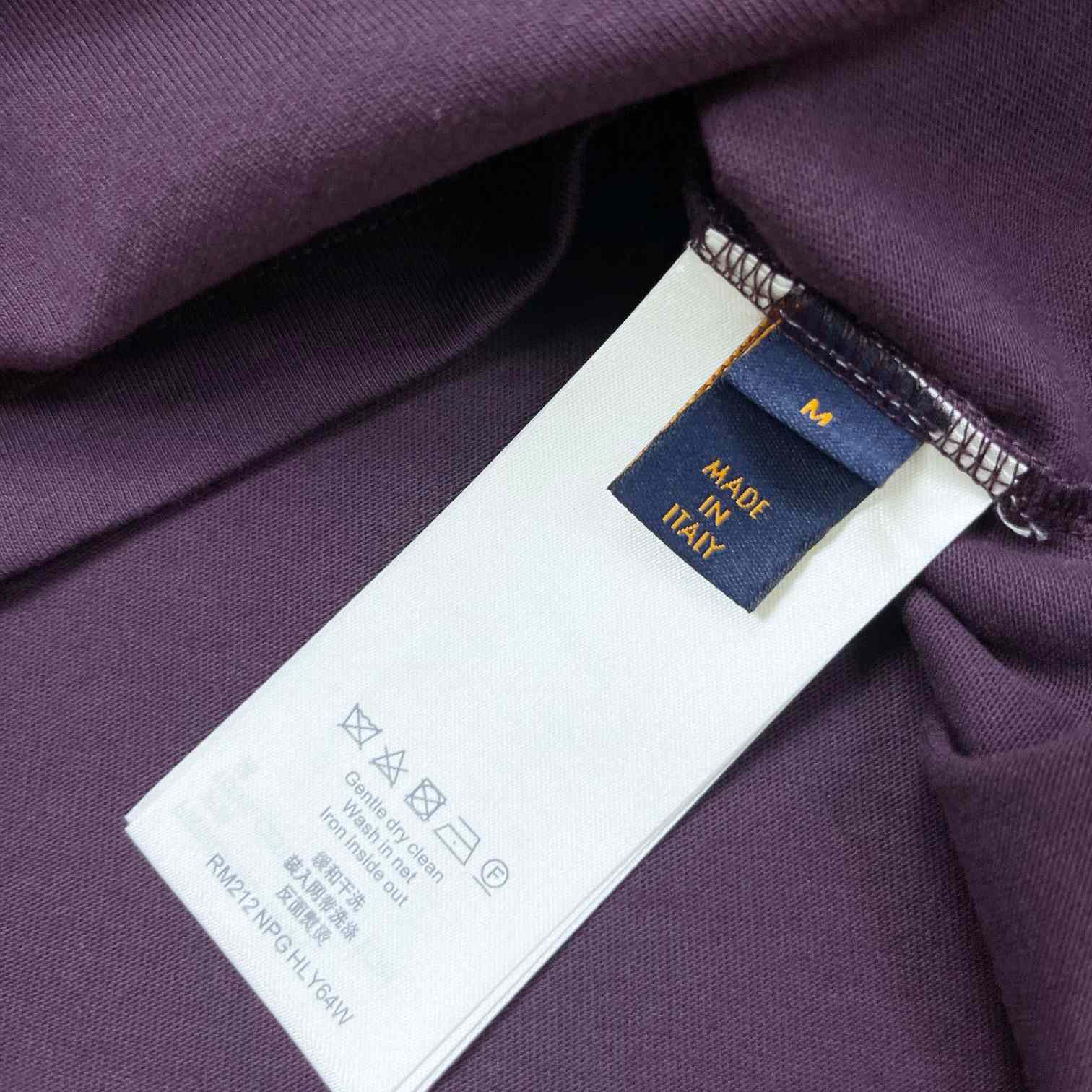 Louis Vuitton Logo Cotton T-Shirt    - FashionPlug