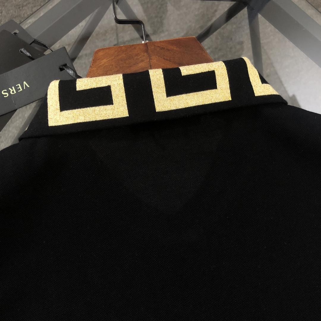 Versace Cotton Polo Shirt - FashionPlug