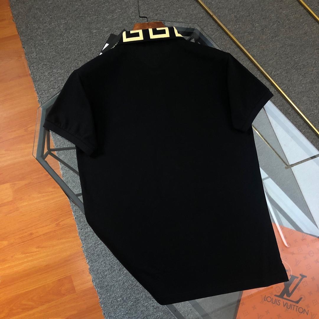 Versace Cotton Polo Shirt - FashionPlug