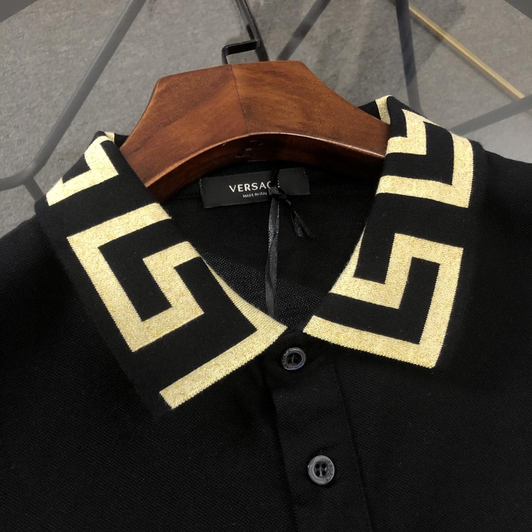 Versace Cotton Polo Shirt - FashionPlug