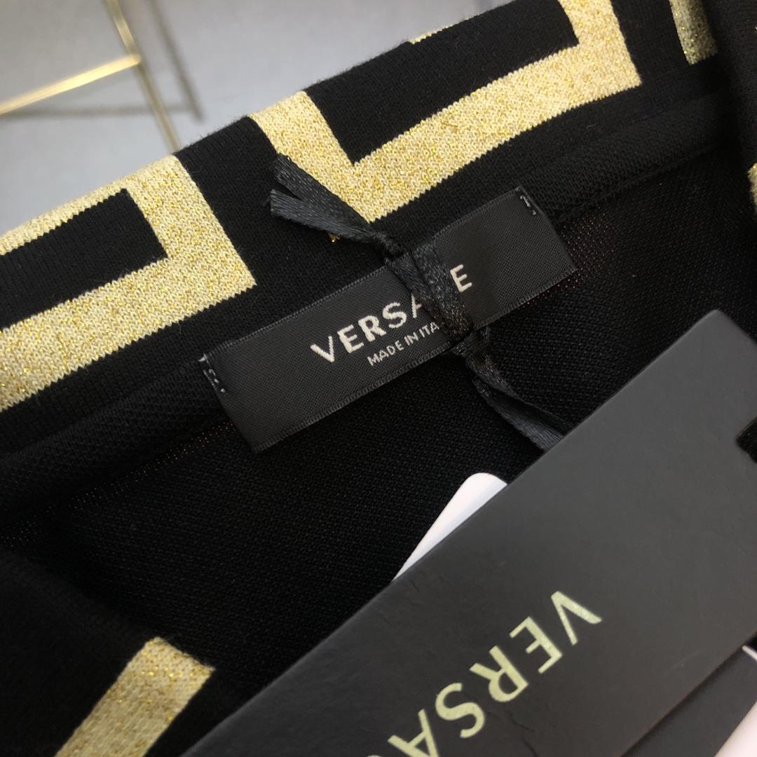 Versace Cotton Polo Shirt - FashionPlug