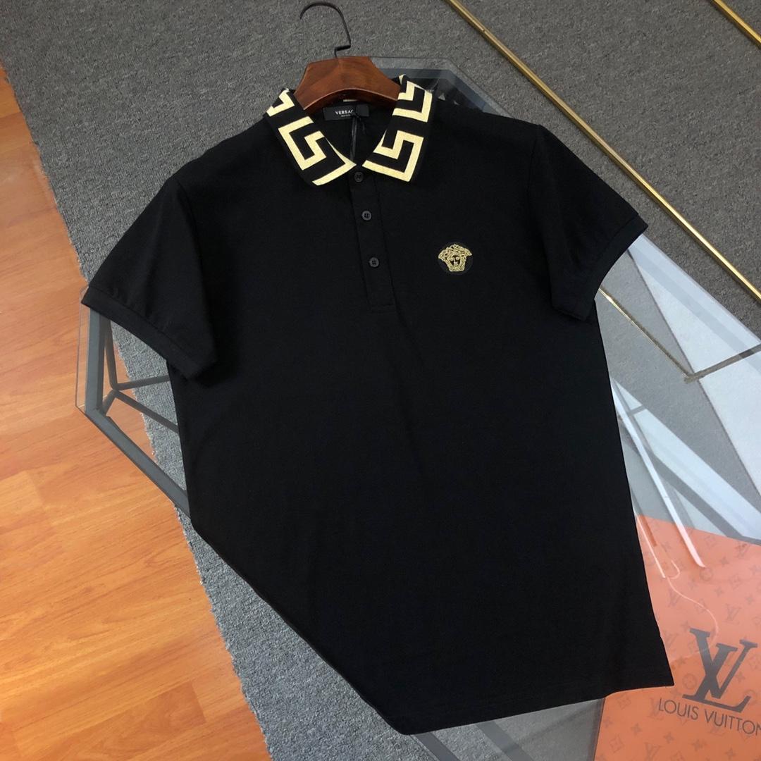 Versace Cotton Polo Shirt - FashionPlug