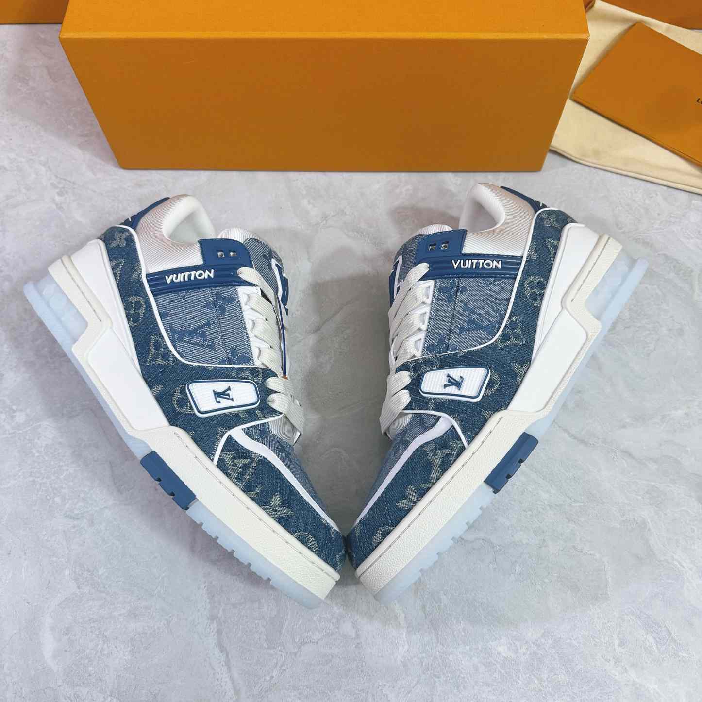 Louis Vuitton LV Trainer Sneaker  1ADHHX - FashionPlug