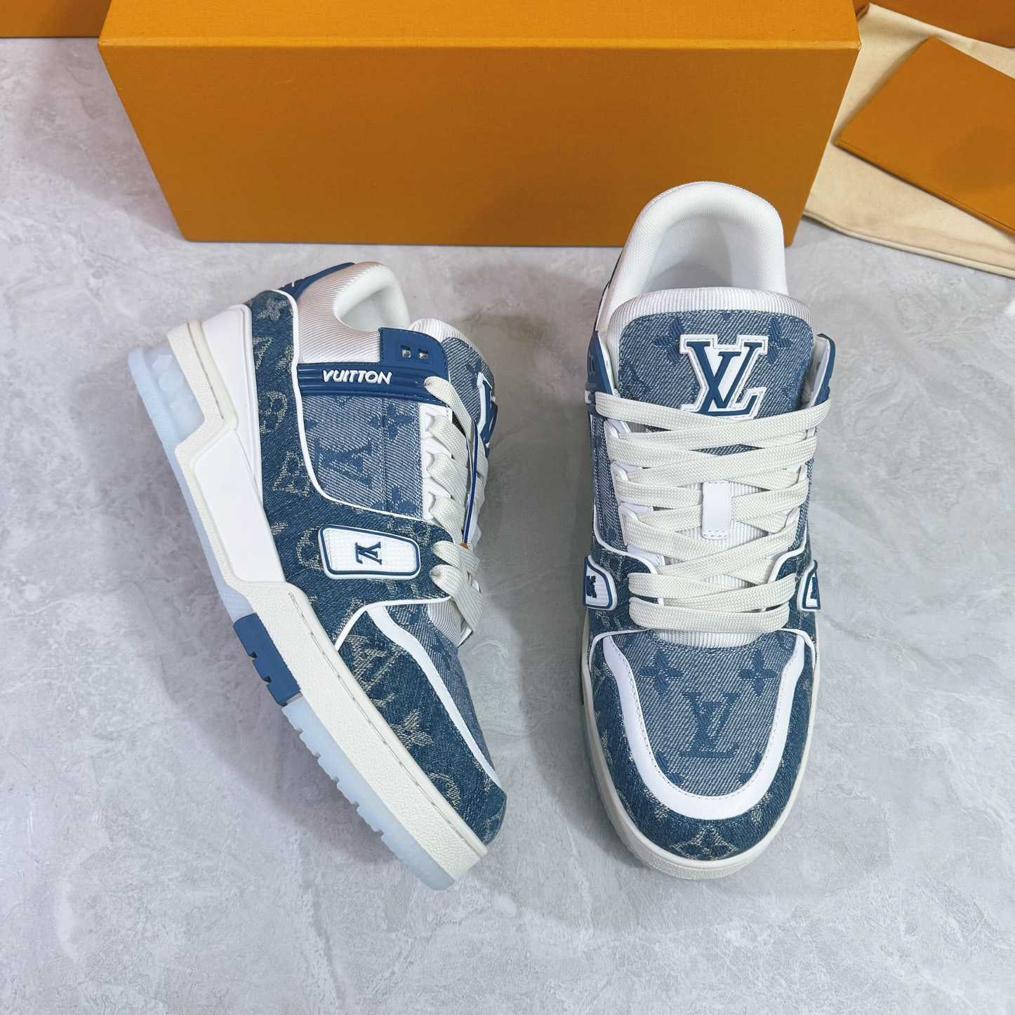 Louis Vuitton LV Trainer Sneaker  1ADHHX - FashionPlug