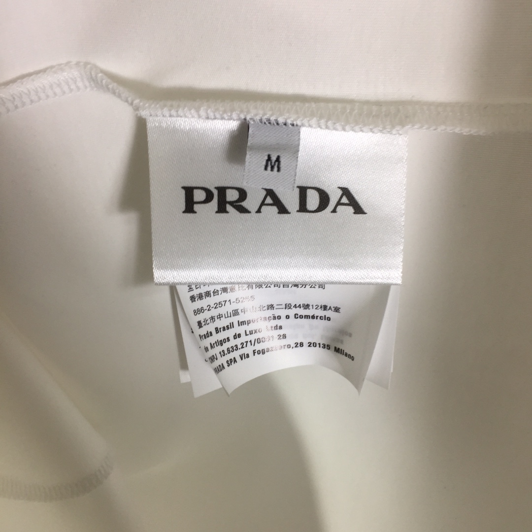 Prada Cotton T-Shirt - FashionPlug