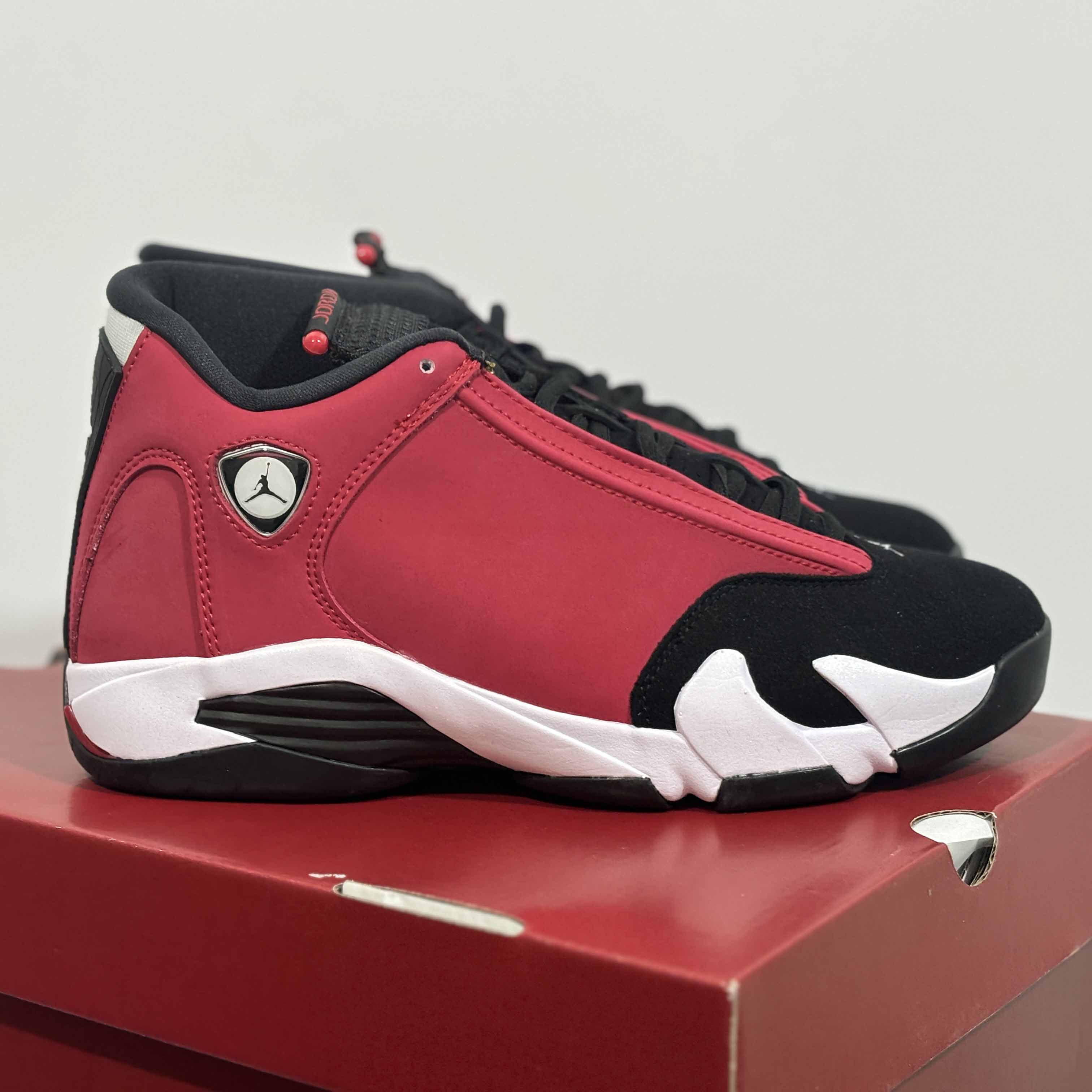 Air Jordan 14 Retro Gym Red Sneakers       487471-006 - FashionPlug
