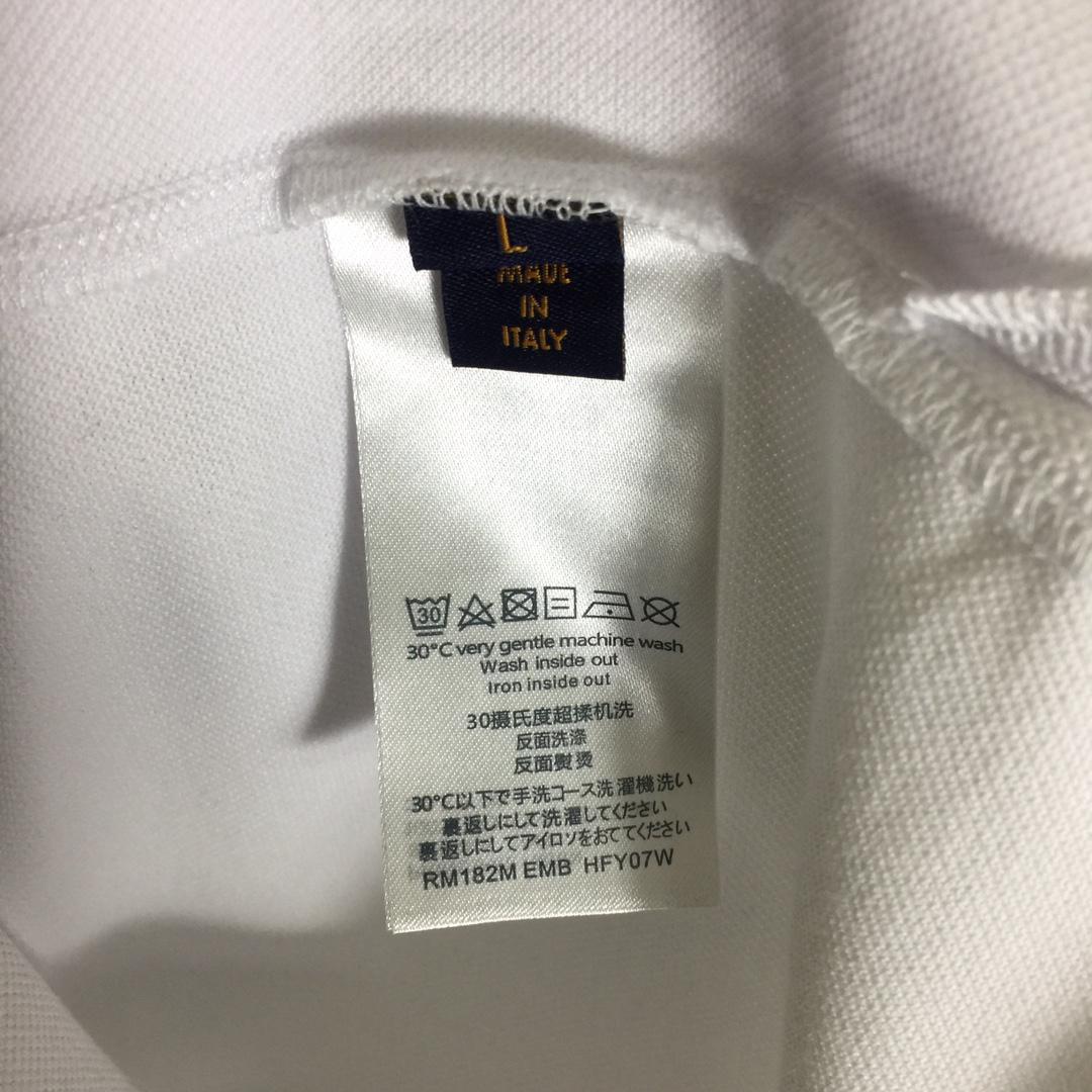 Louis Vuitton Short-Sleeved Cotton Polo Shirt    - FashionPlug