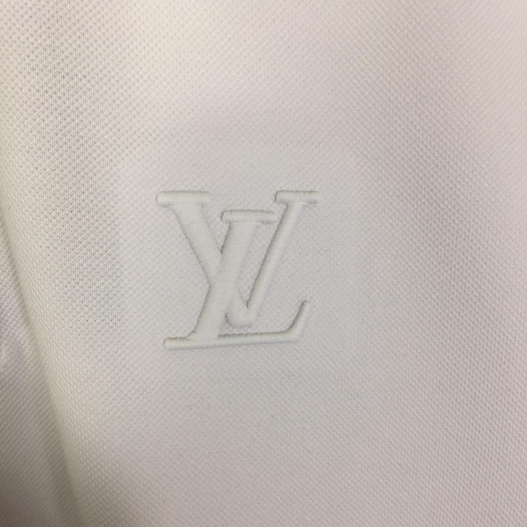 Louis Vuitton Short-Sleeved Cotton Polo Shirt    - FashionPlug