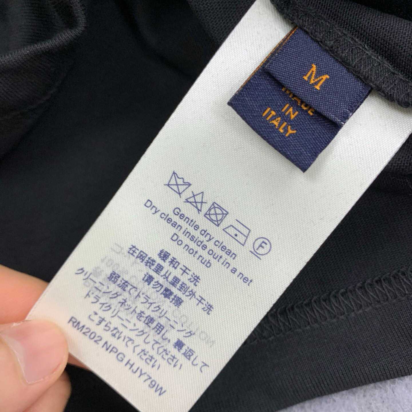 Louis Vuitton Logo Cotton T-Shirt    - FashionPlug