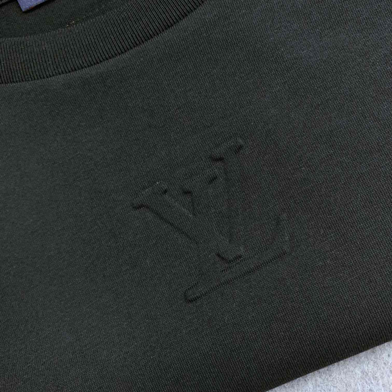 Louis Vuitton Logo Cotton T-Shirt    - FashionPlug