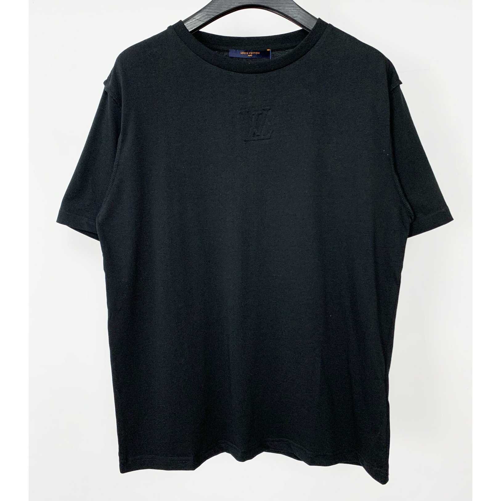 Louis Vuitton Logo Cotton T-Shirt    - FashionPlug