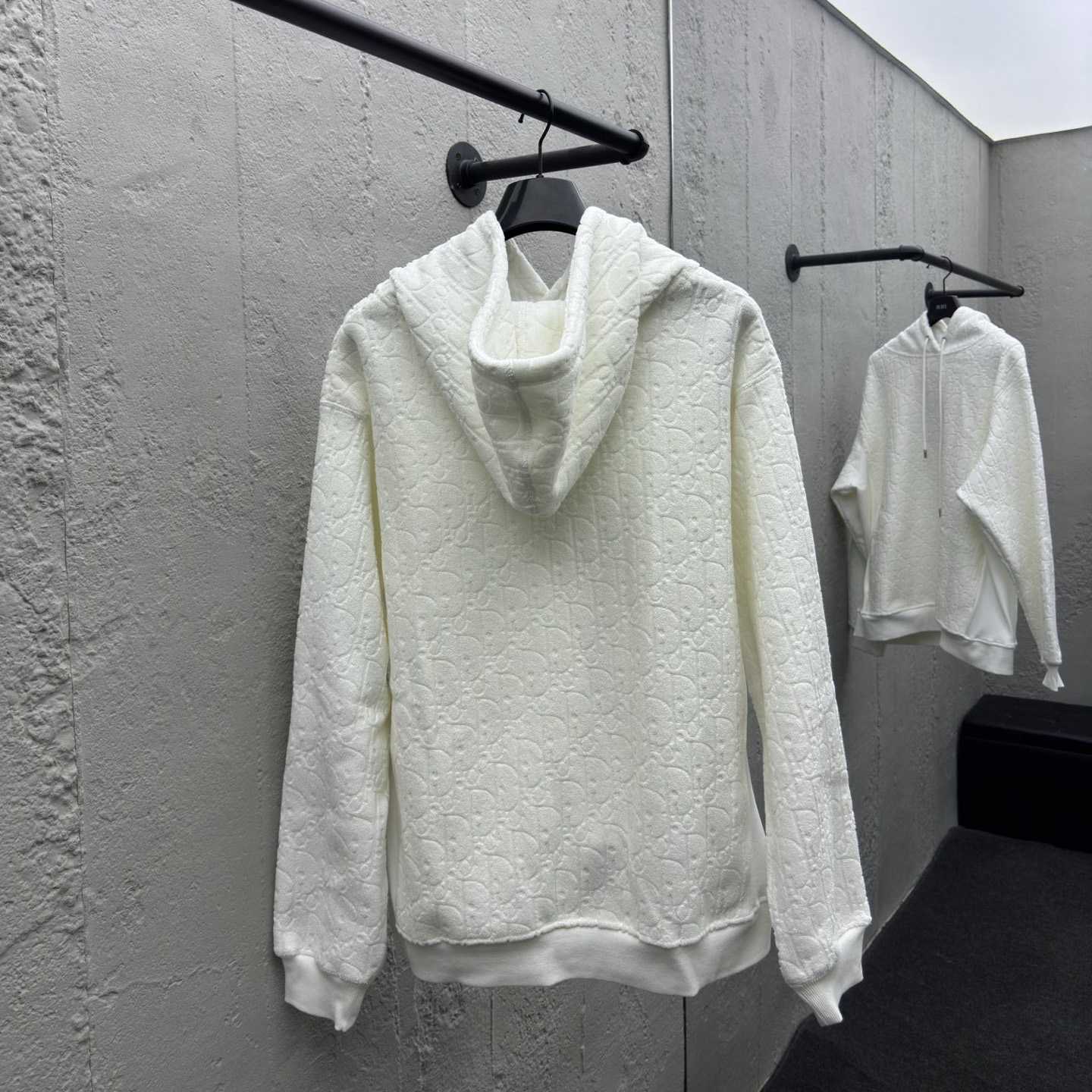 Dior Oblique Relaxed-Fit Hooded Sweatshirt    - FashionPlug
