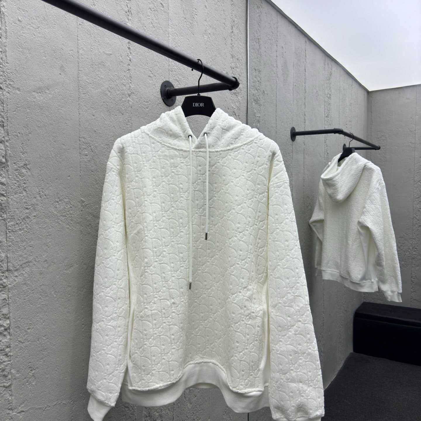 Dior Oblique Relaxed-Fit Hooded Sweatshirt    - FashionPlug