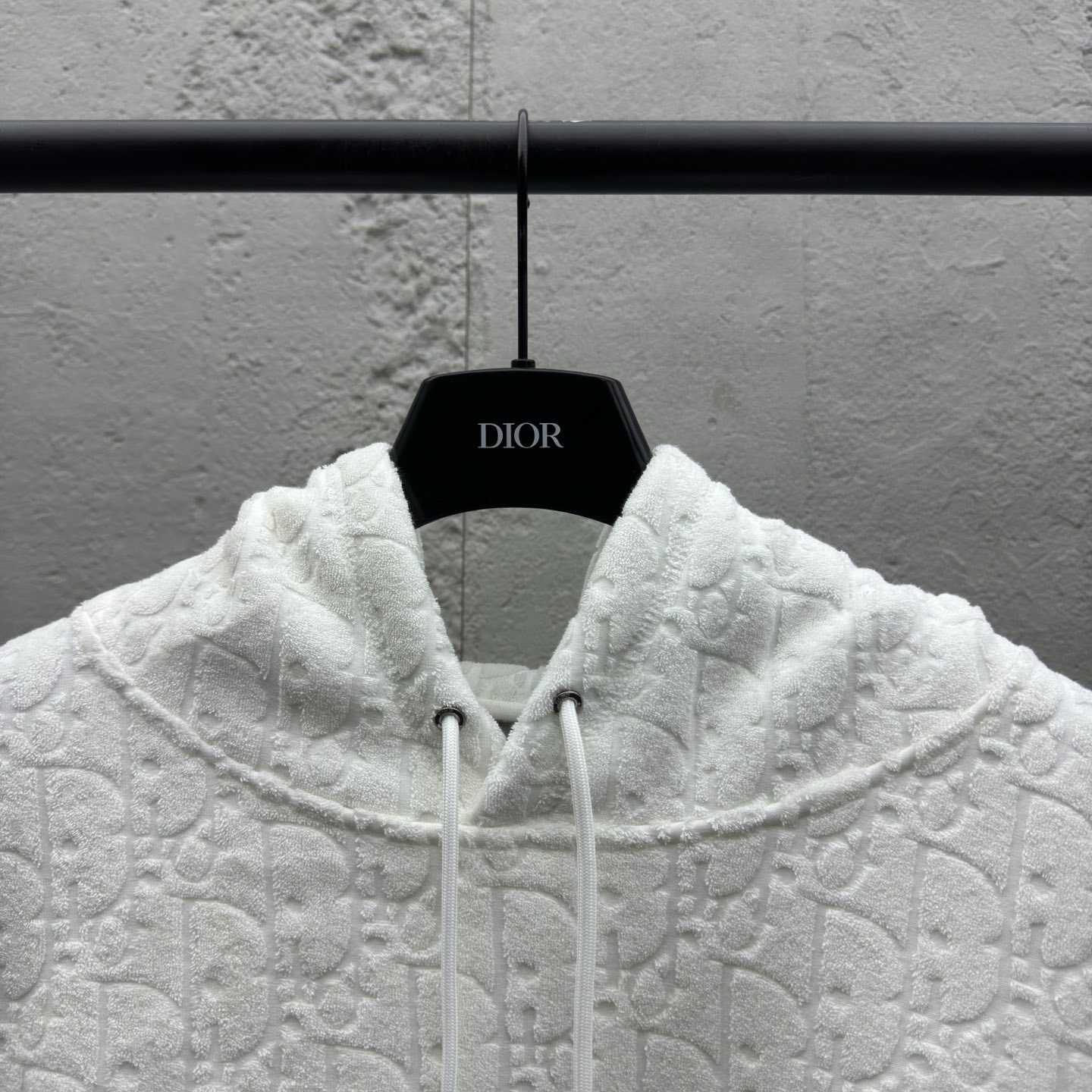Dior Oblique Relaxed-Fit Hooded Sweatshirt    - FashionPlug