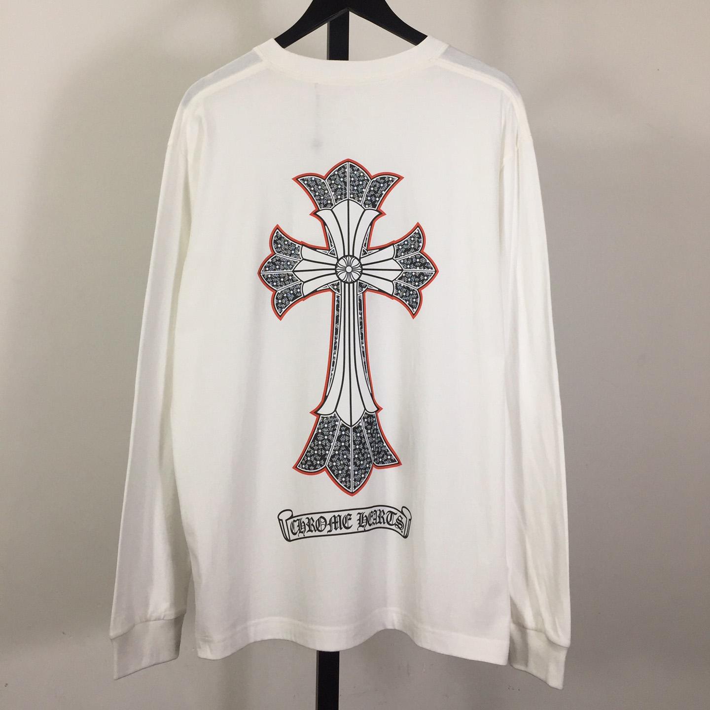 Chrome Hearts Long-sleeved Tee - FashionPlug