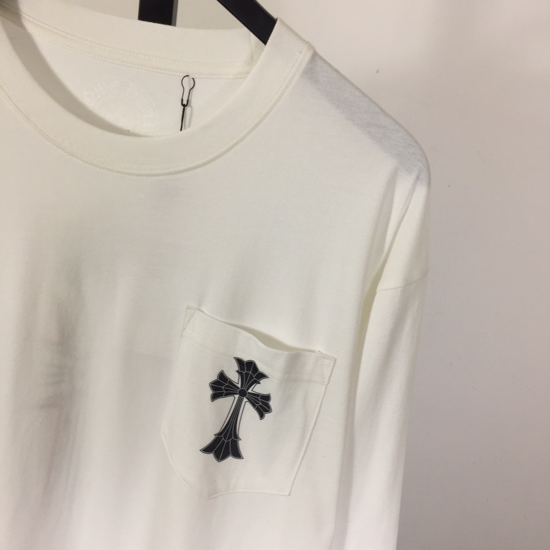 Chrome Hearts Long-sleeved Tee - FashionPlug