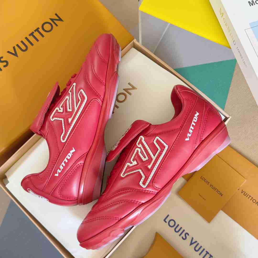 Louis Vuitton LV Footprint Soccer Sneaker   1AHDOR - FashionPlug