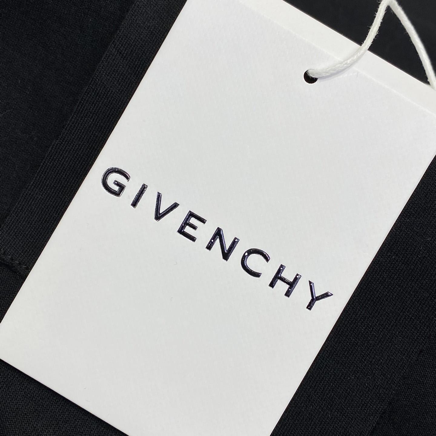 Givenchy T-shirt In Cotton With Cat Eye Embroidery - FashionPlug