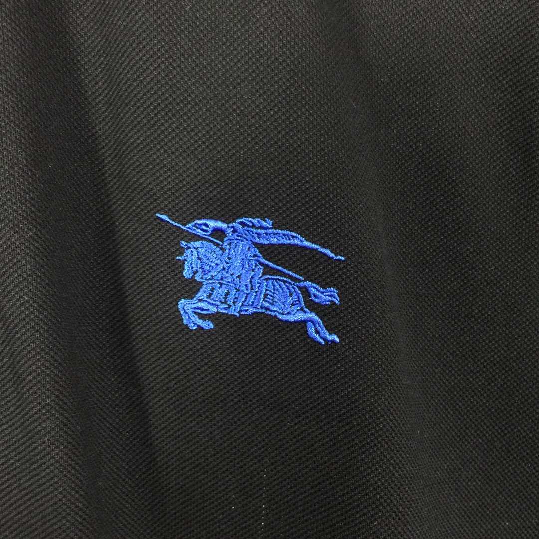 Burberry Logo Cotton Polo Shirt - FashionPlug