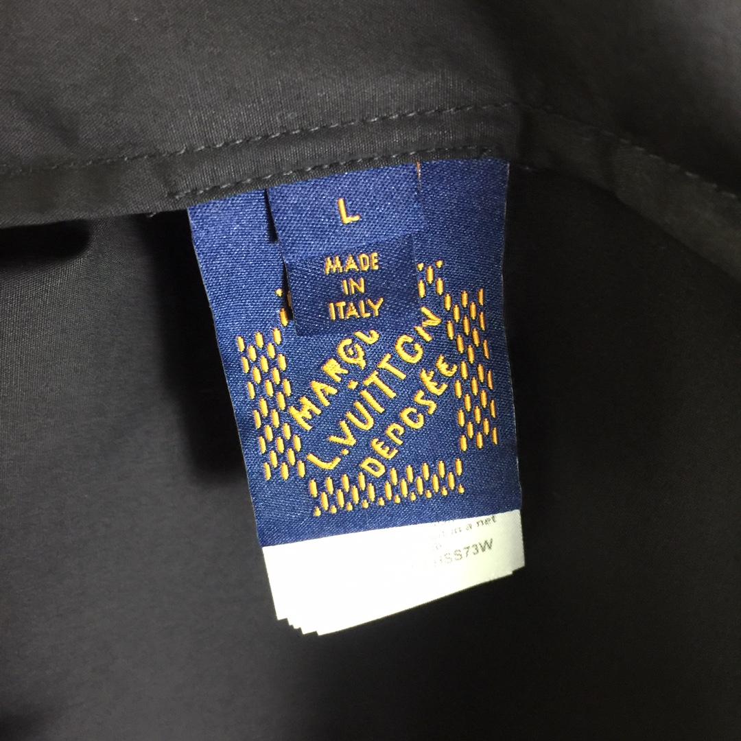 Louis Vuitton Embroidered Short-Sleeved Cotton Shirt   1AHCHD - FashionPlug