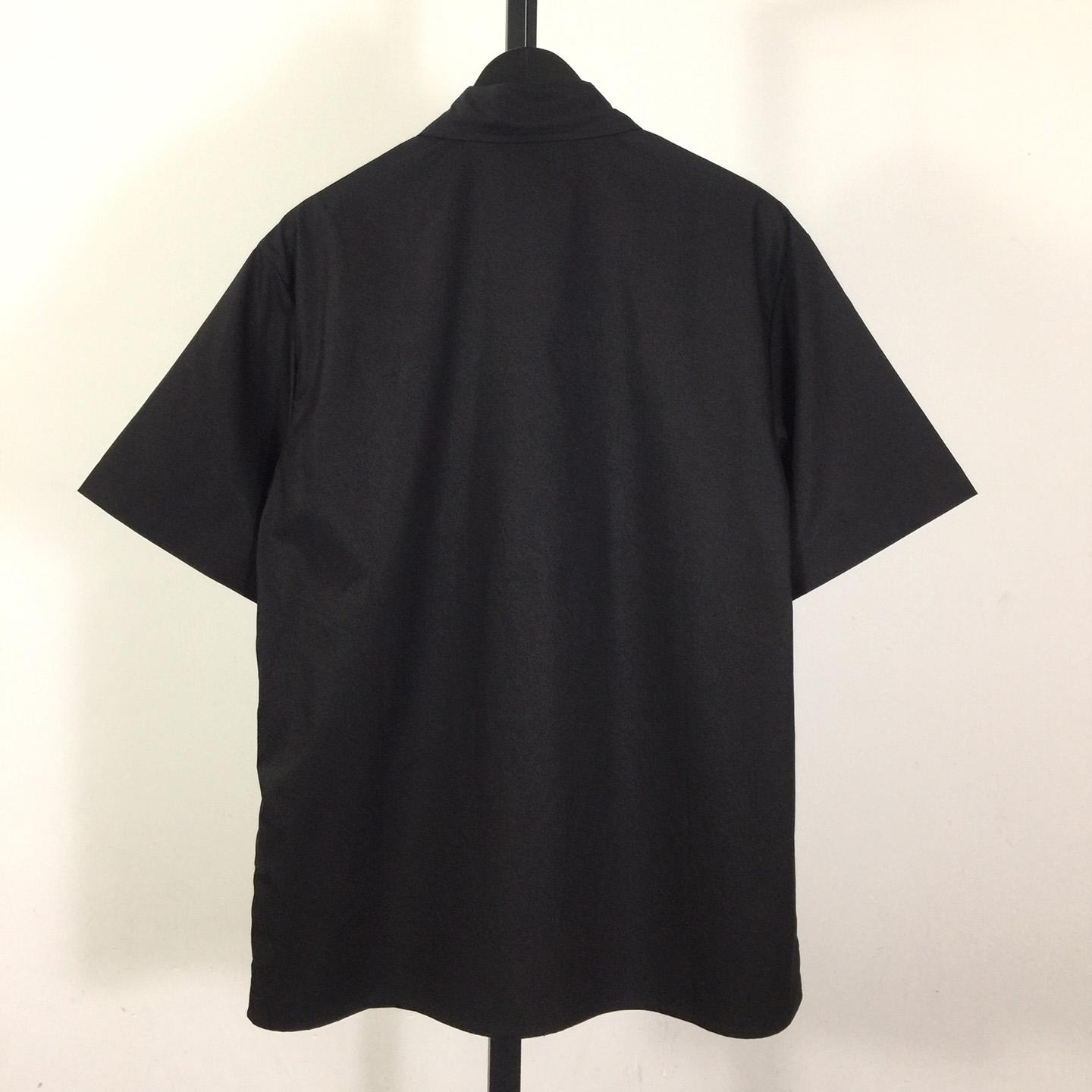 Louis Vuitton Embroidered Short-Sleeved Cotton Shirt   1AHCHD - FashionPlug