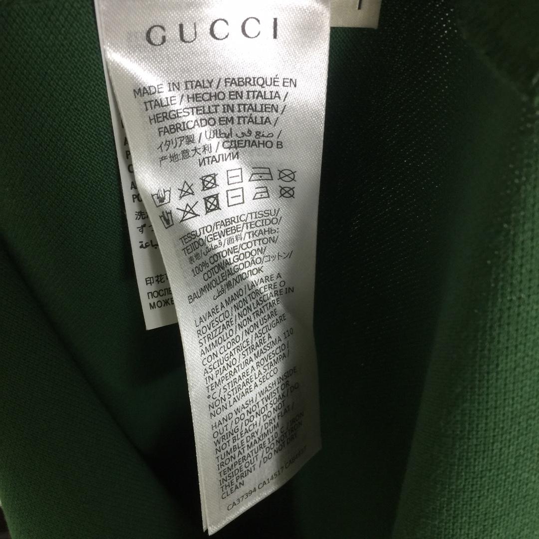 Gucci Cotton Piquet Polo Shirt - FashionPlug