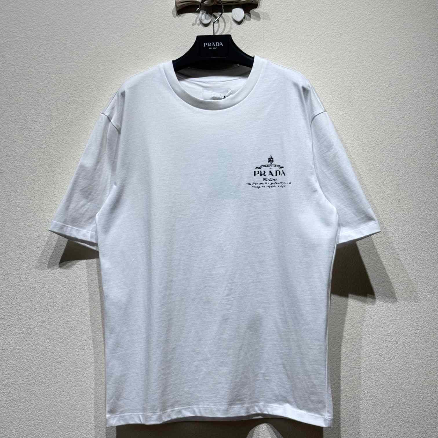Prada Cotton T-Shirt - FashionPlug