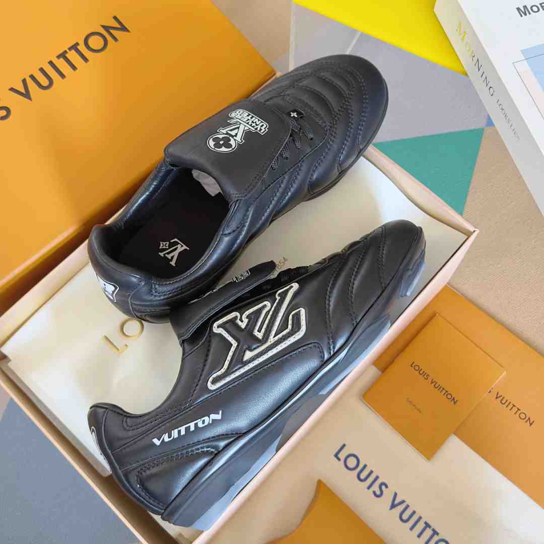 Louis Vuitton LV Footprint Soccer Sneaker   1AHAI1 - FashionPlug