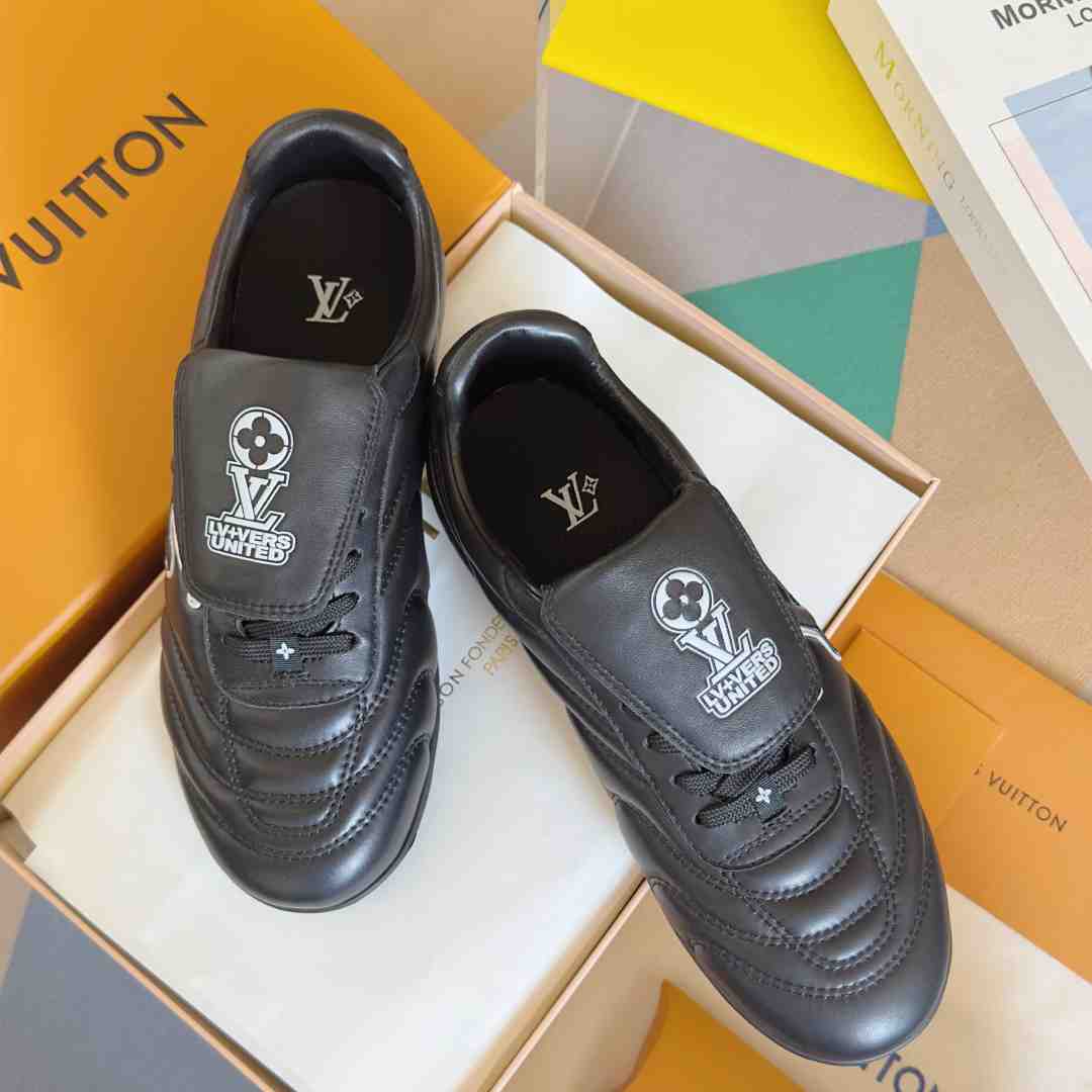 Louis Vuitton LV Footprint Soccer Sneaker   1AHAI1 - FashionPlug