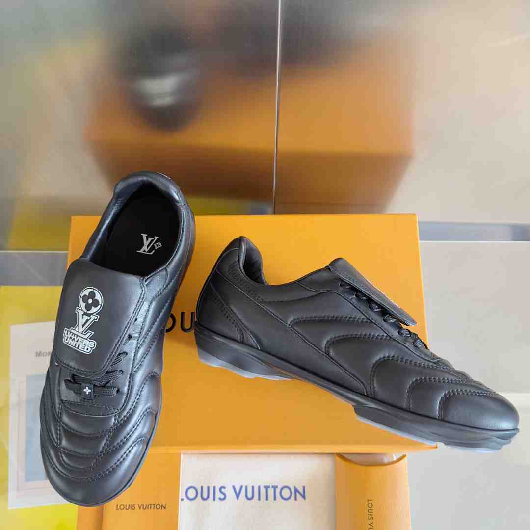 Louis Vuitton LV Footprint Soccer Sneaker   1AHAI1 - FashionPlug