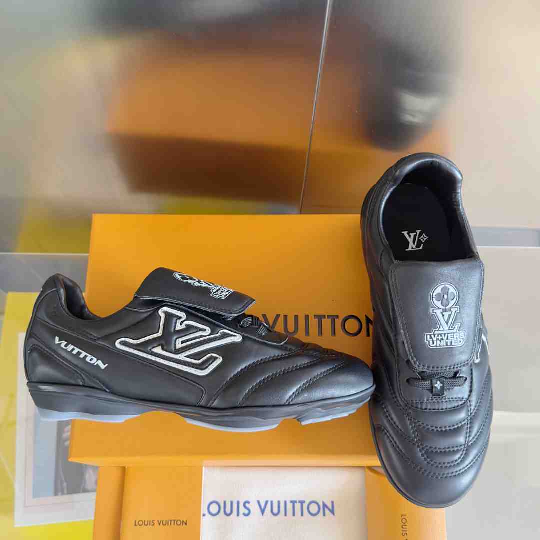 Louis Vuitton LV Footprint Soccer Sneaker   1AHAI1 - FashionPlug