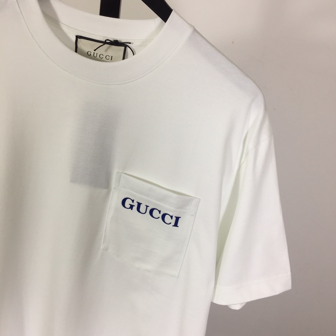 Gucci Cotton Jersey Printed T-shirt   - FashionPlug