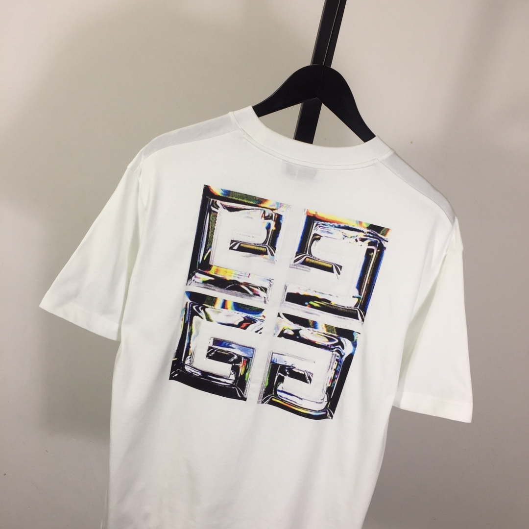 Givenchy Short-sleeved T-shirt In Cotton - FashionPlug
