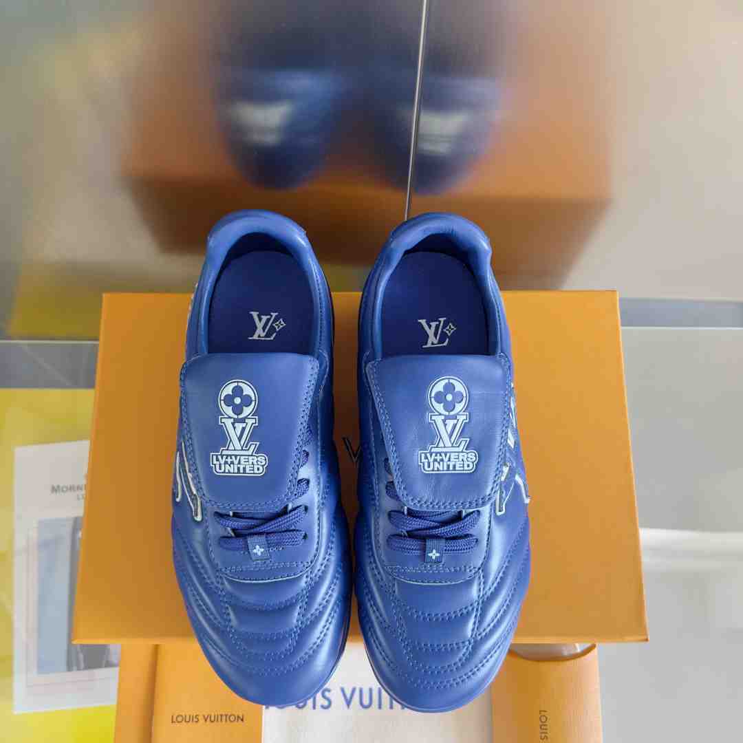 Louis Vuitton LV Footprint Soccer Sneaker   1AHDP8 - FashionPlug