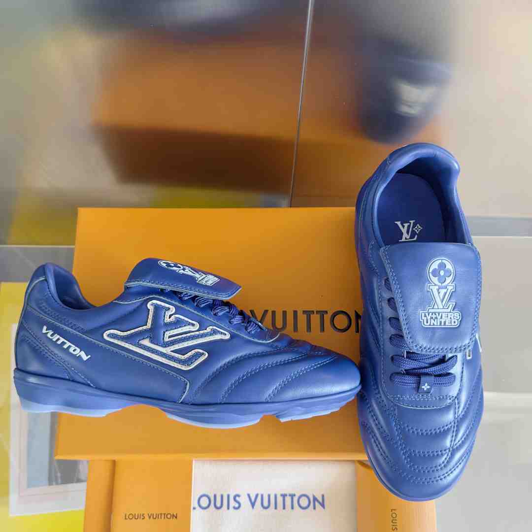 Louis Vuitton LV Footprint Soccer Sneaker   1AHDP8 - FashionPlug