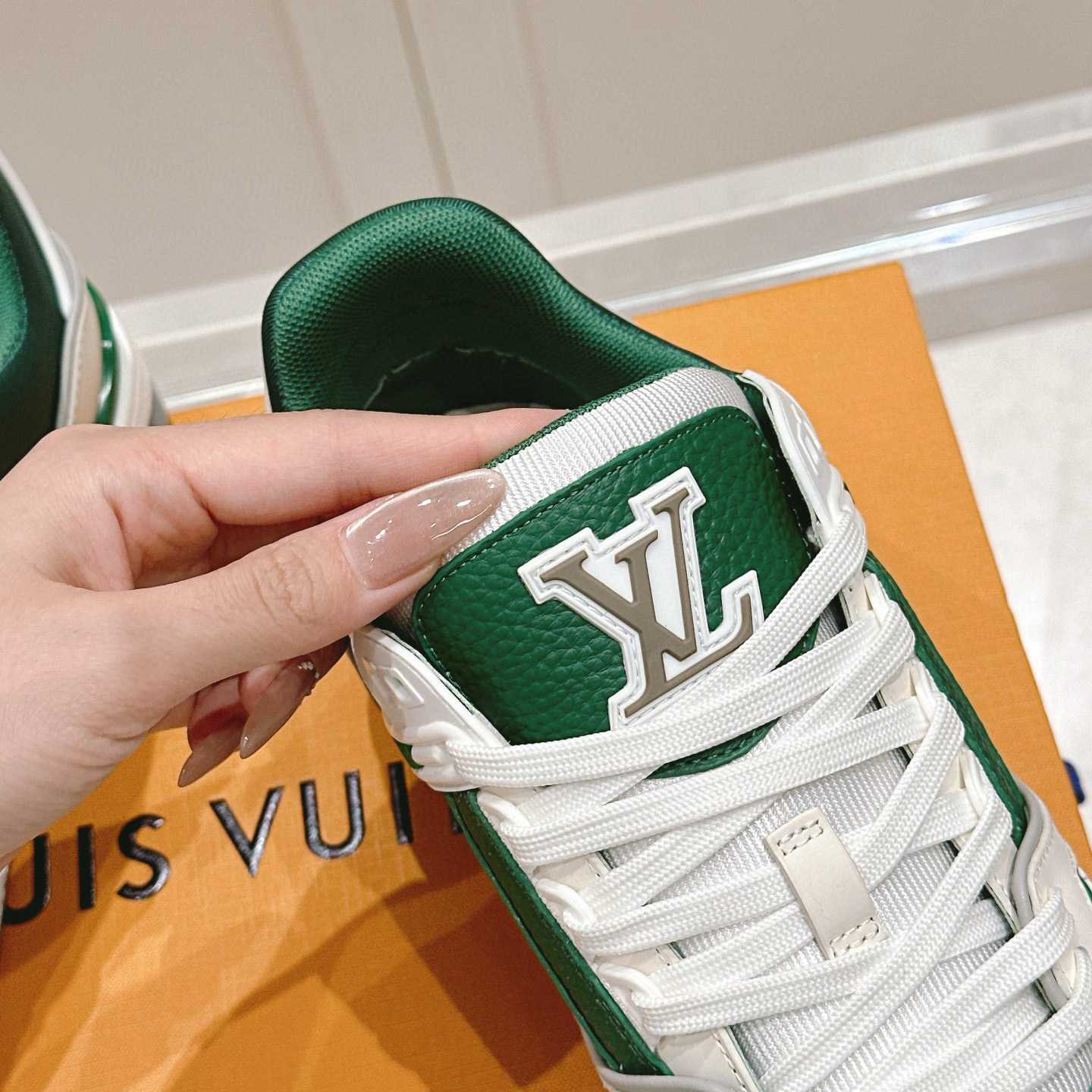Louis Vuitton LV Trainer Sneaker  1ADHRG - FashionPlug