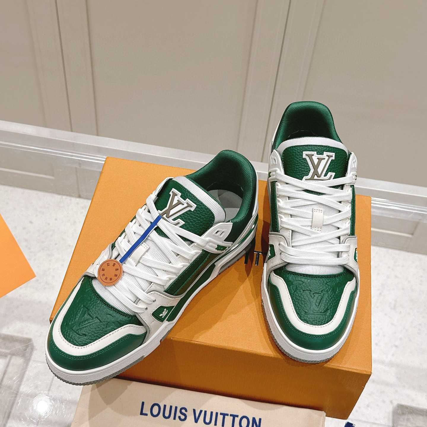 Louis Vuitton LV Trainer Sneaker  1ADHRG - FashionPlug