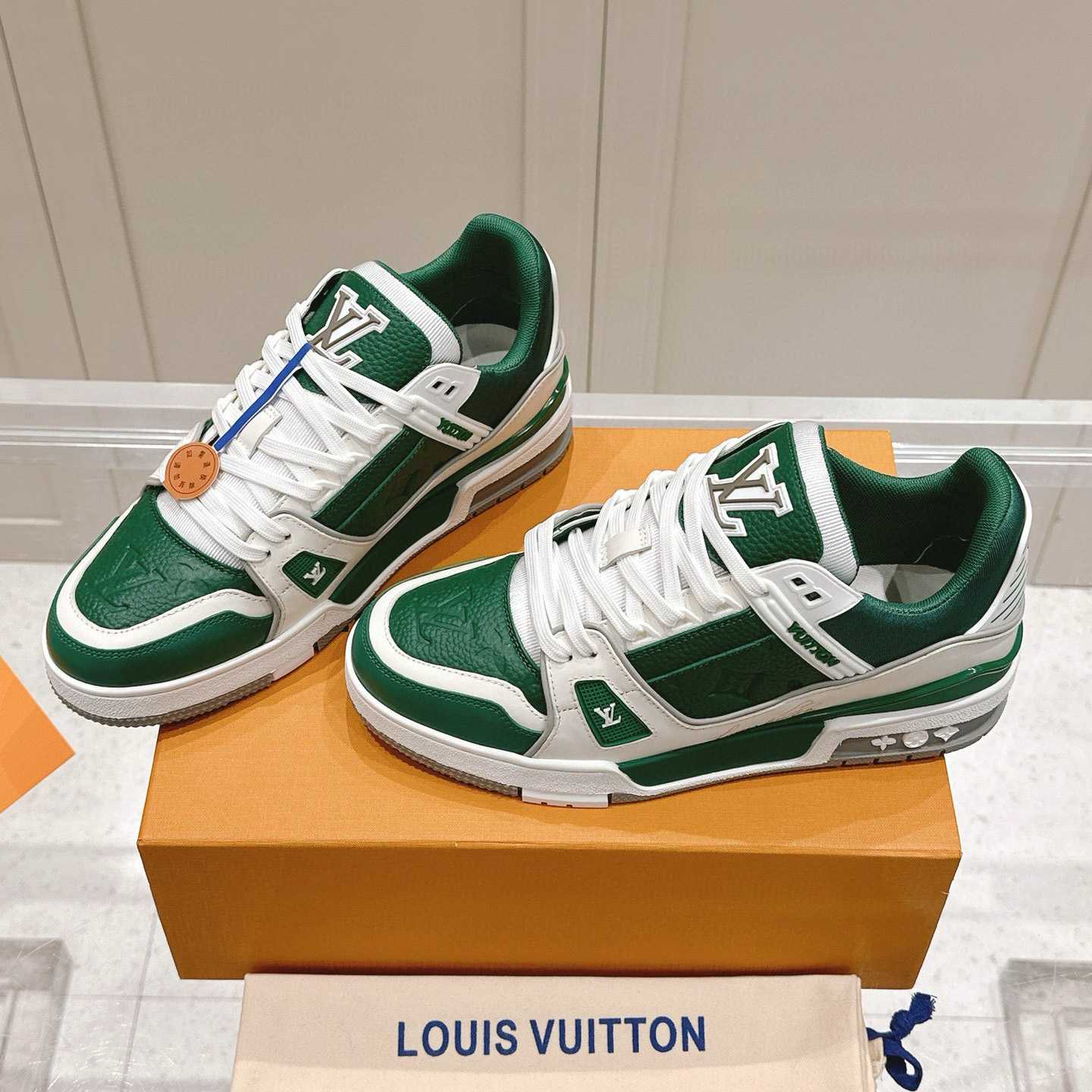 Louis Vuitton LV Trainer Sneaker  1ADHRG - FashionPlug