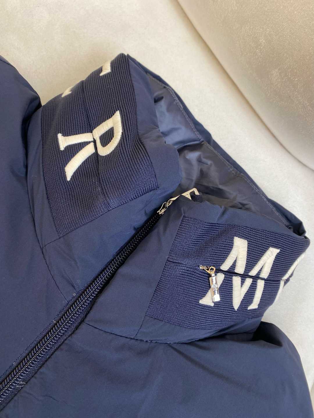 Moncler Logo Patch Zip-Up Jacket - FashionPlug