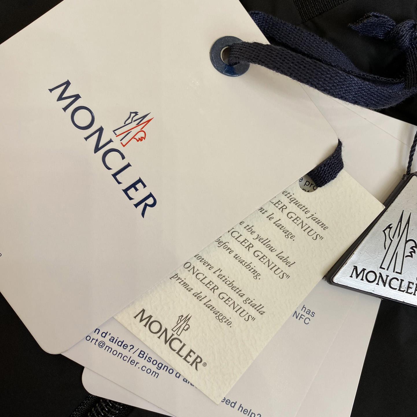 Moncler Logo Patch Zip-Up Jacket - FashionPlug