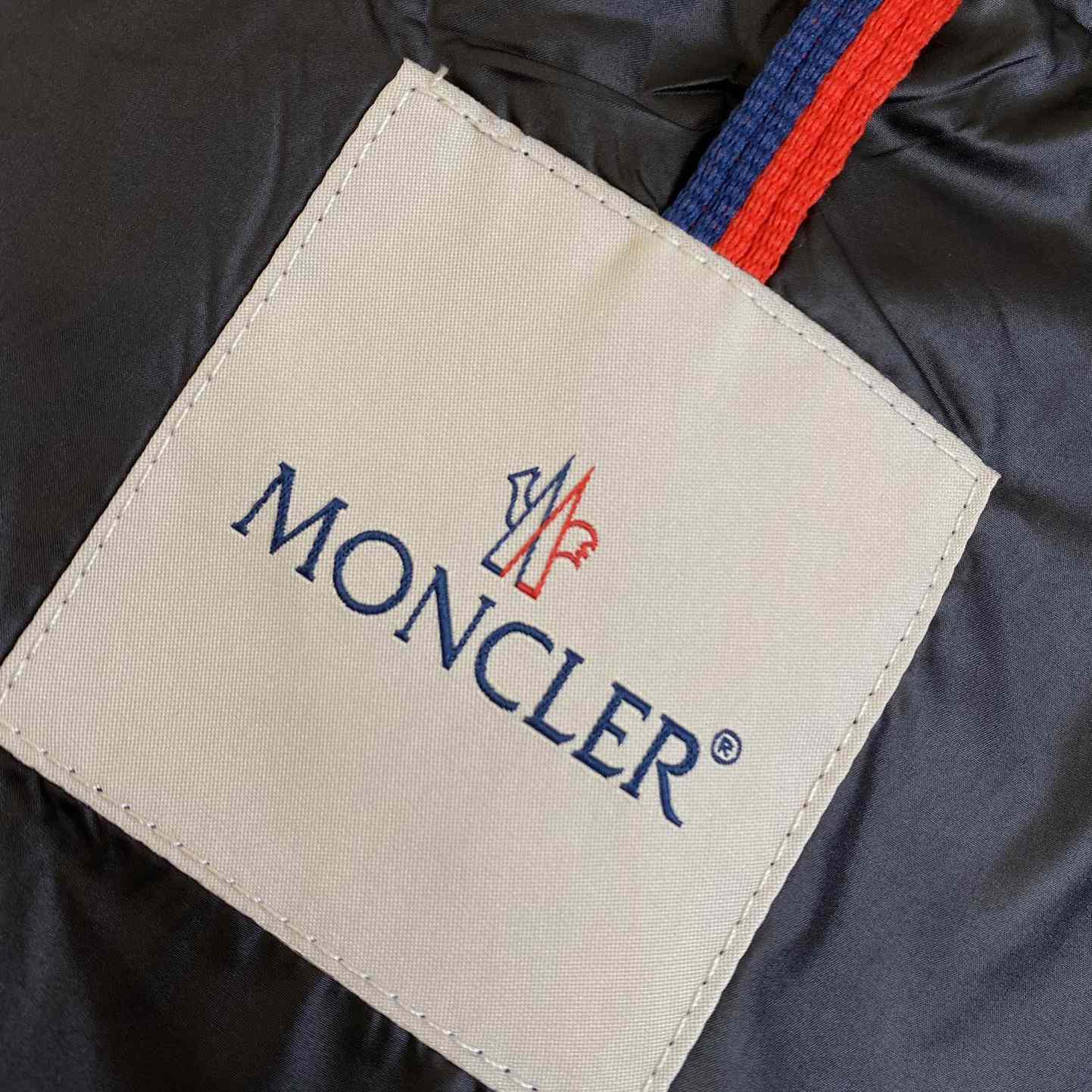 Moncler Logo Patch Zip-Up Jacket - FashionPlug