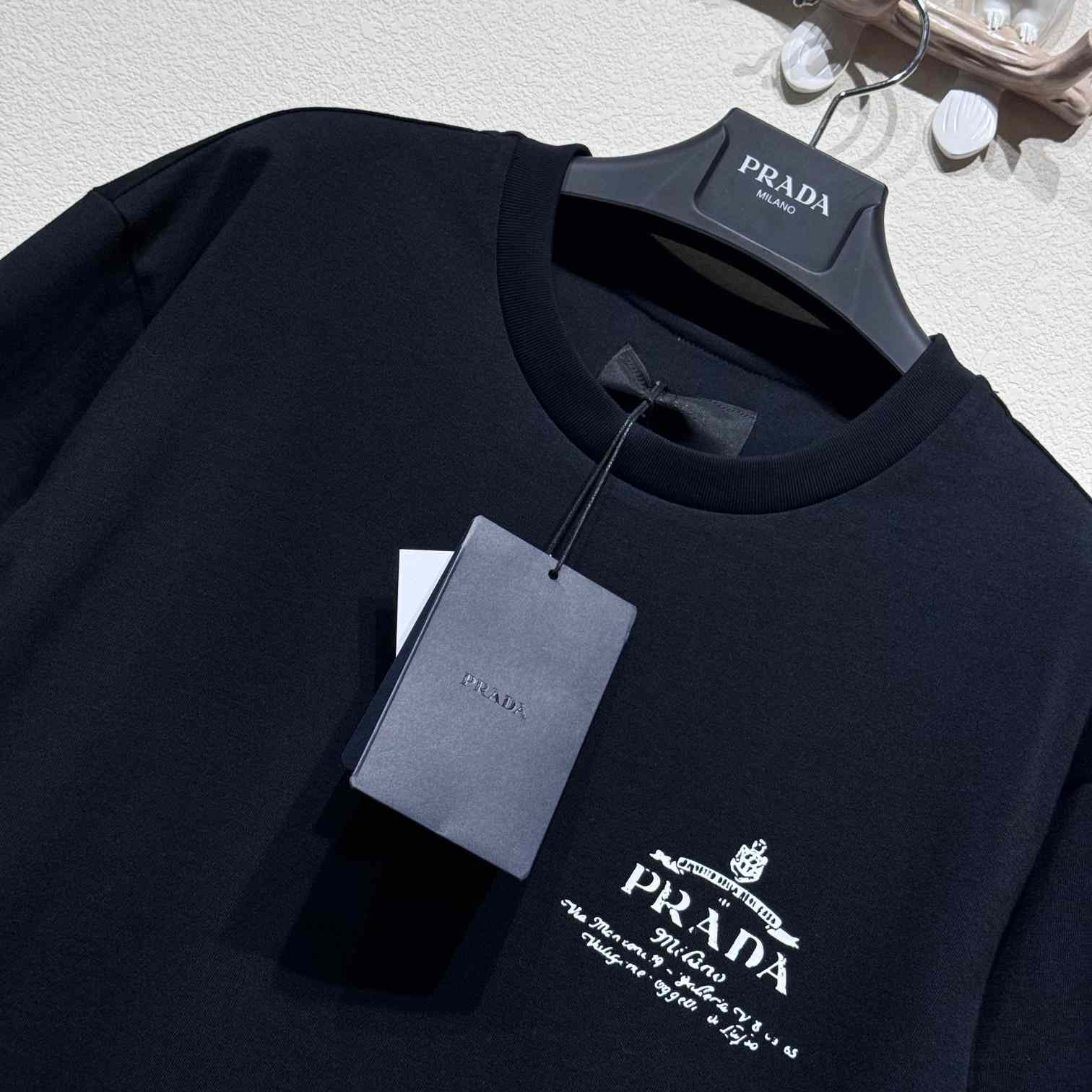 Prada Cotton T-Shirt - FashionPlug