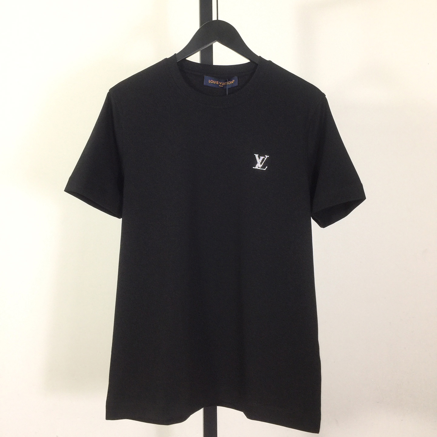 Louis Vuitton Cotton T-Shirt With Crystal - FashionPlug
