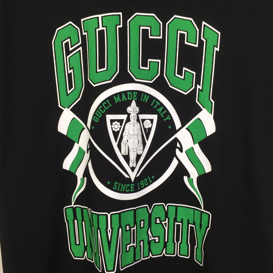 Gucci Cotton jersey printed T-shirt   - FashionPlug